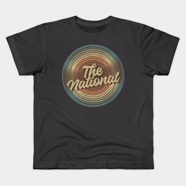 The National Vintage Vinyl Kids T-Shirt by musiconspiracy